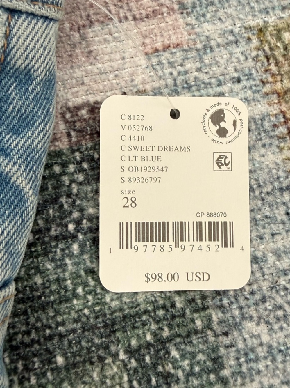 We The Free Light Wash Boyfriend Jeans - Picture 7 of 10
